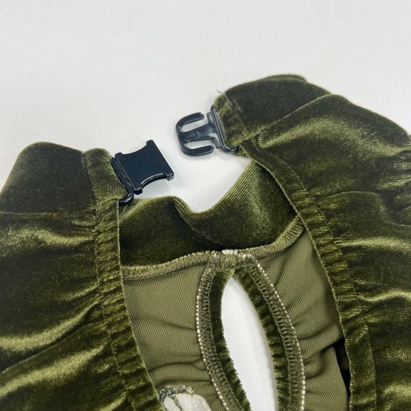 NWT Lucky S Velour Logo Keyhole Top - Picture 4 of 8